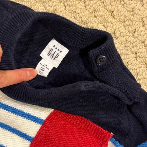 NWOT Baby boy’s Striped Sweater - Picture 2 of 3